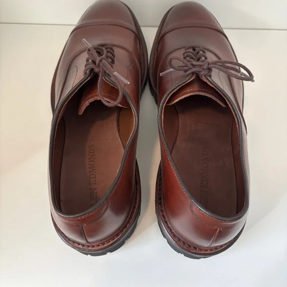 Allen Edmonds Park Avenue Brown Leather Oxfords 11.5 - Picture 6 of 12